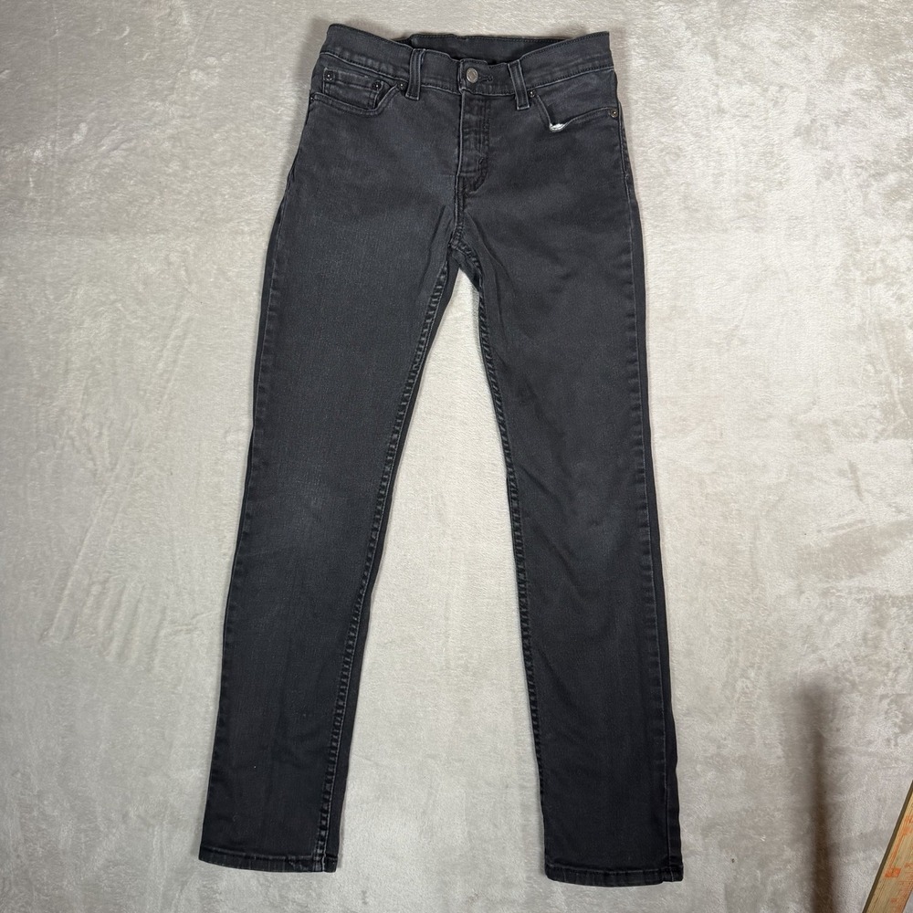 Levis 511 Slim Fit Black Jeans Mens 29x30 WaterLess Stretch Denim
